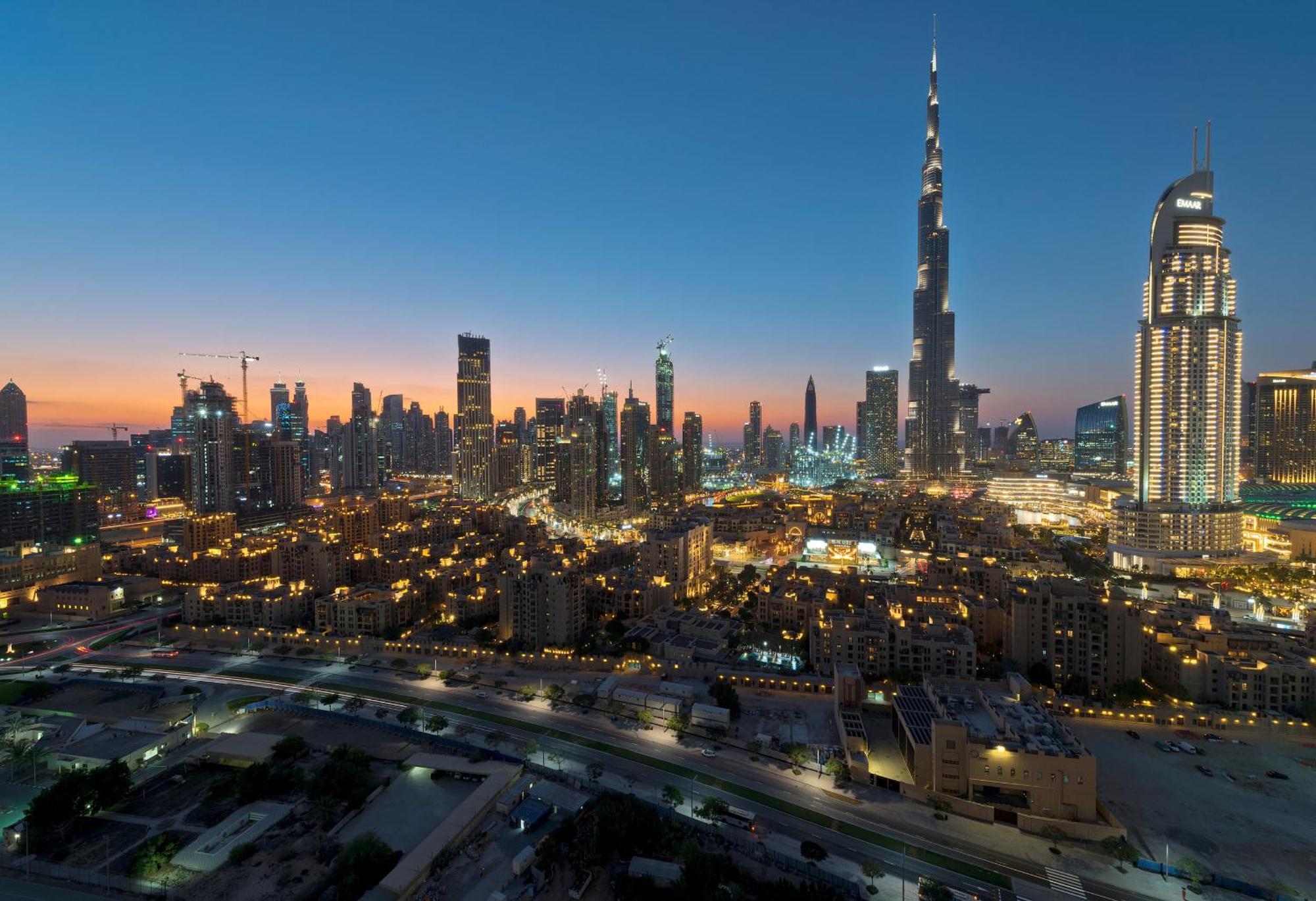 Upgraded Apartment With Stunning Burj Khalifa View Dubái Exterior foto