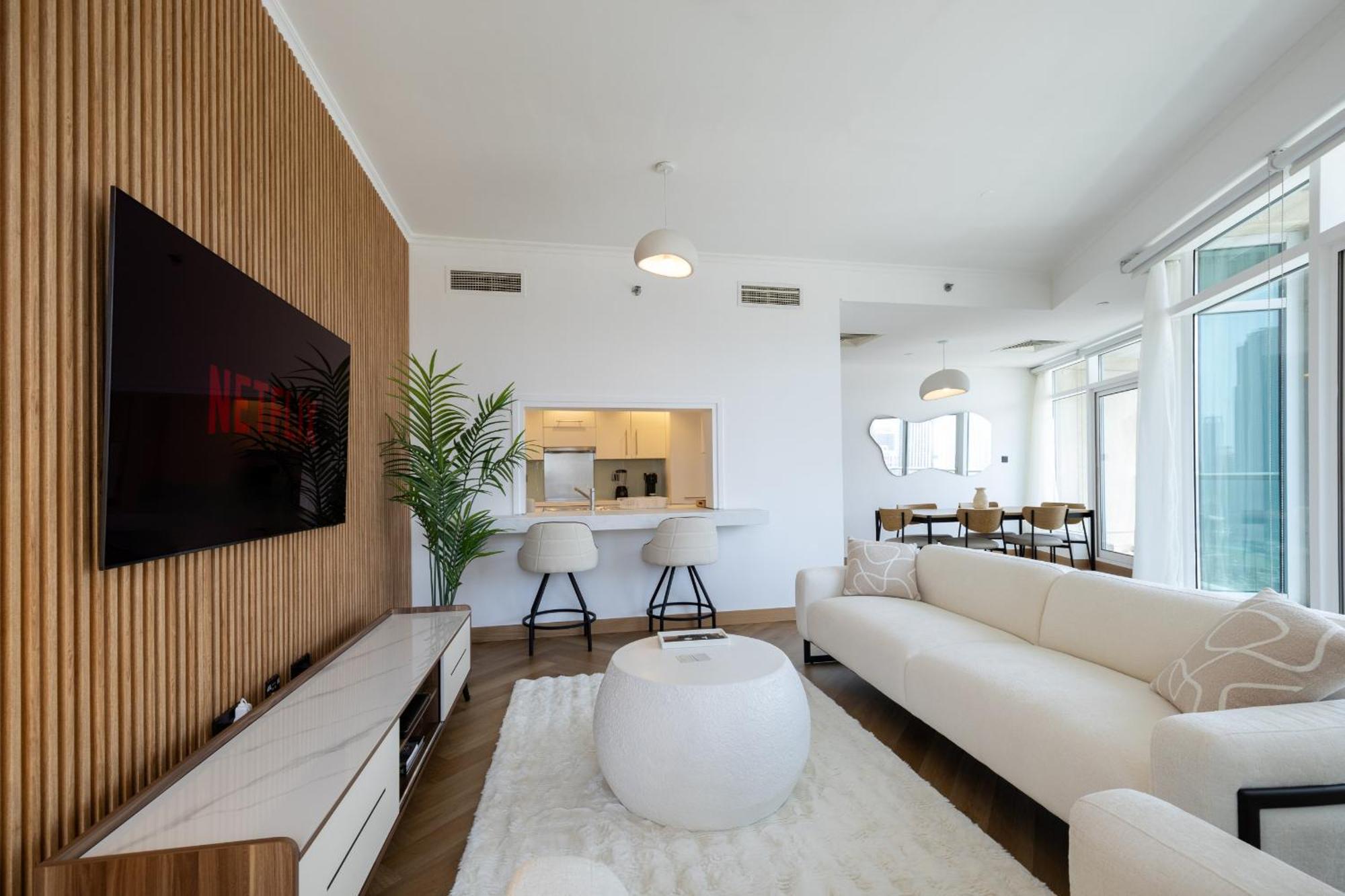 Upgraded Apartment With Stunning Burj Khalifa View Dubái Exterior foto